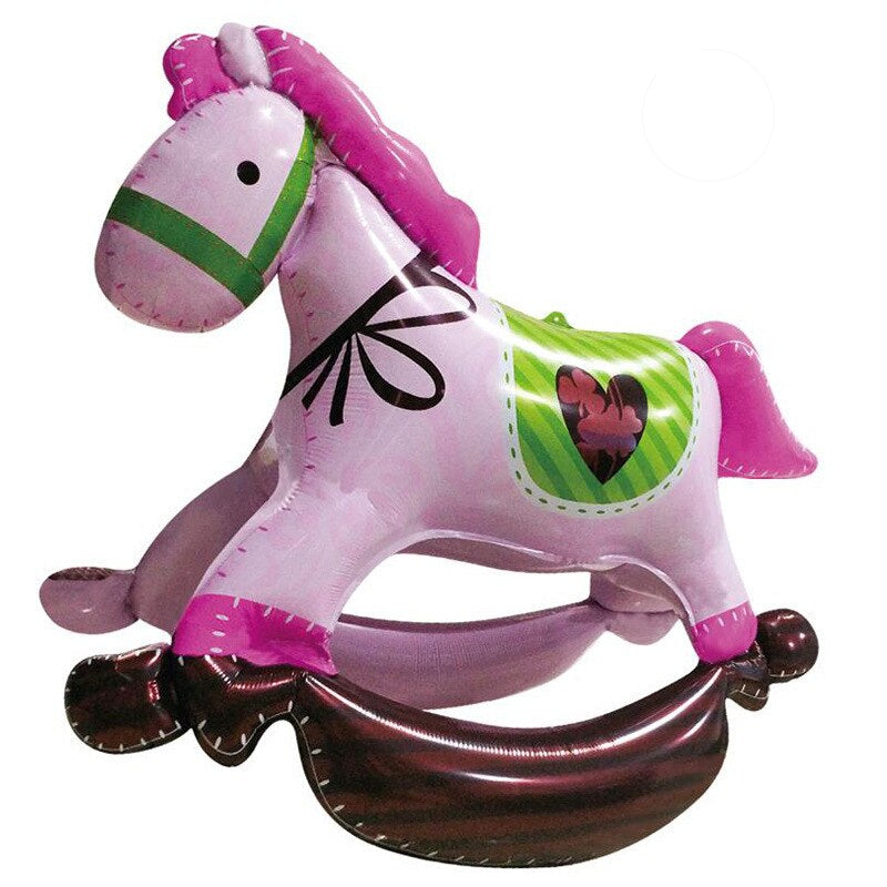 3D PINK HORSE BABY GIRL