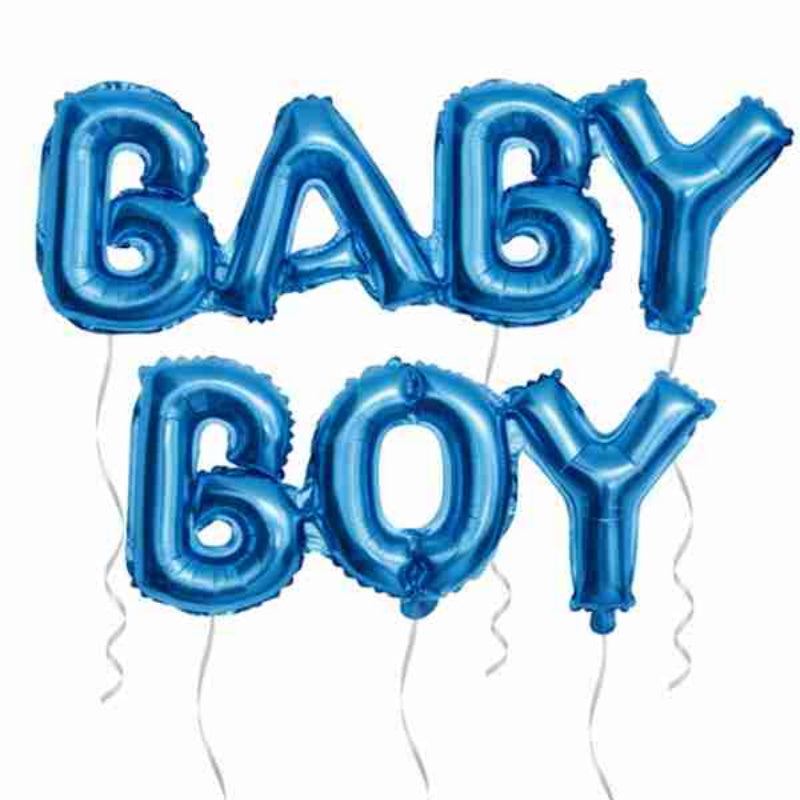 BABY BOY BLUE LETTERS