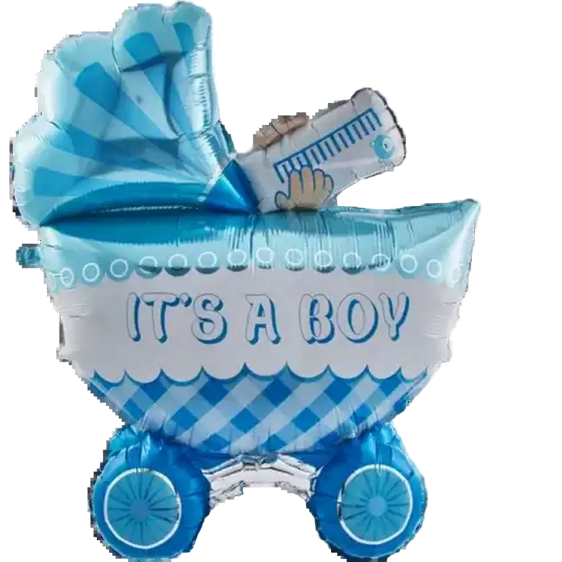 ITS A BOY BUGGY 3D BLUE