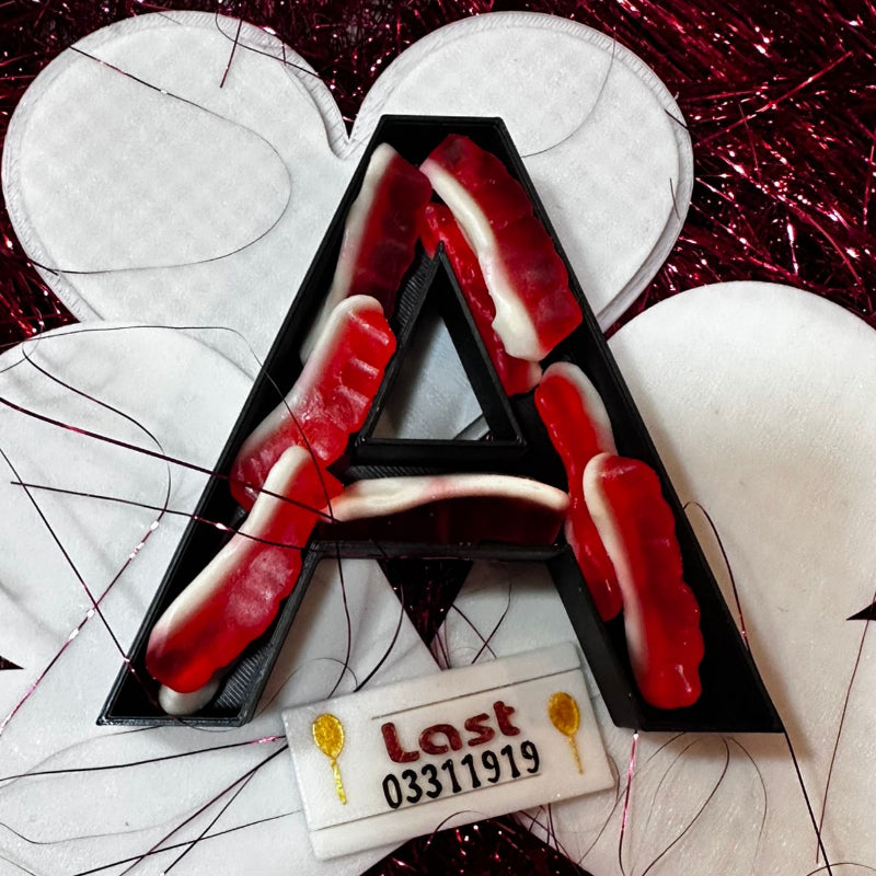 Custom Initial Candy Boxe