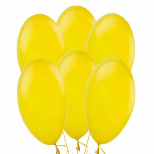 Yellow balloons 