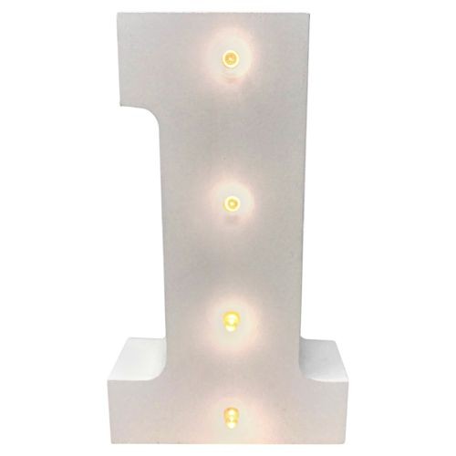 LED Wooden Numbers