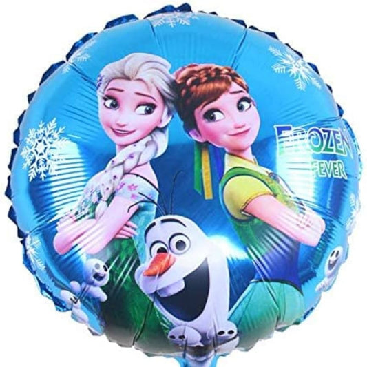 18 INCH FROZEN FEVER BLUE ANNA ELSA with helium - LAST Balloon Verdun Beirut