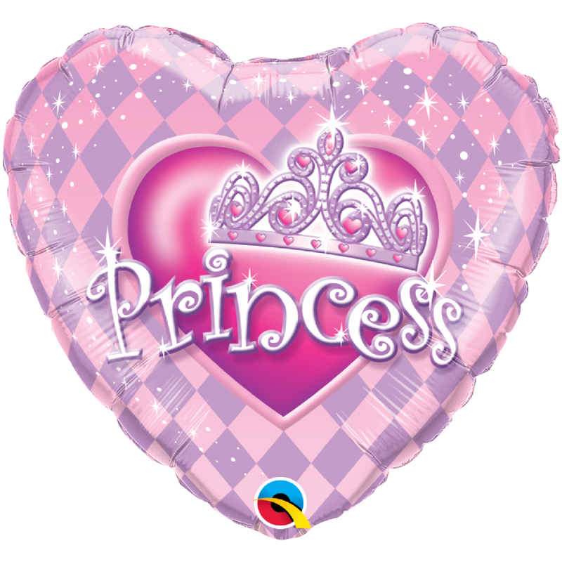 18 INCH PRINCESS PINK HEART TIARA