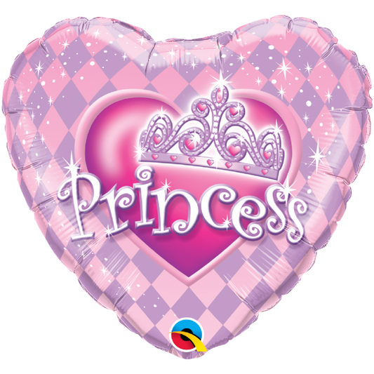 18 INCH PRINCESS PINK HEART TIARA