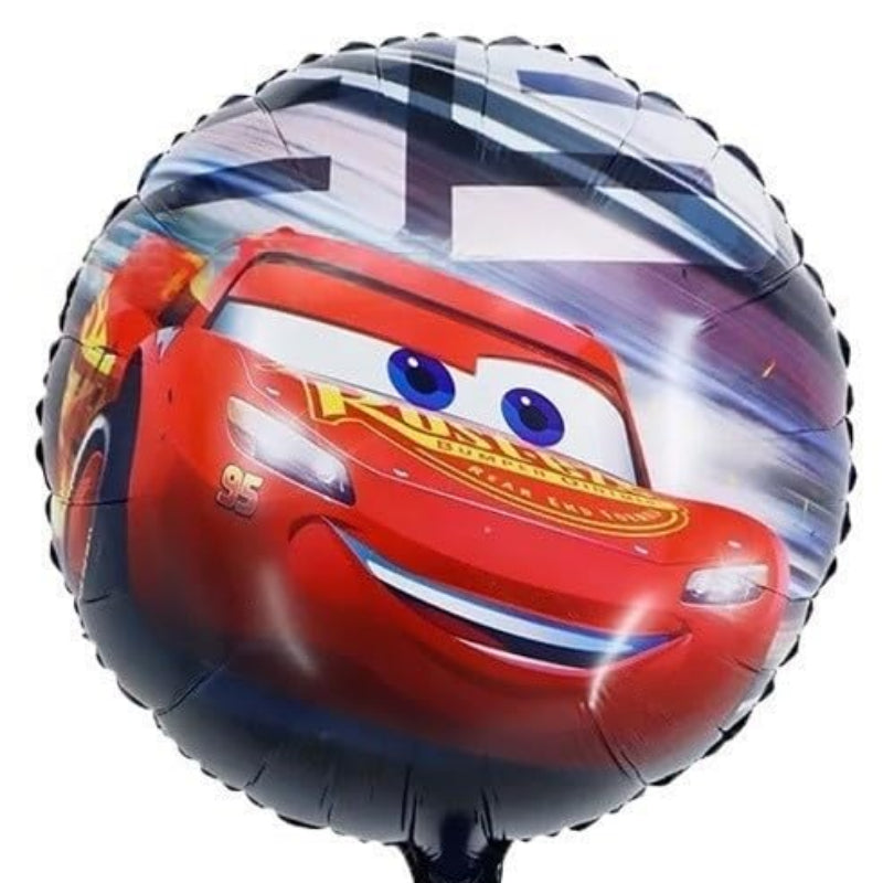 18 INCH ROUND CARTOON DISNEY CAR MCQUEEN