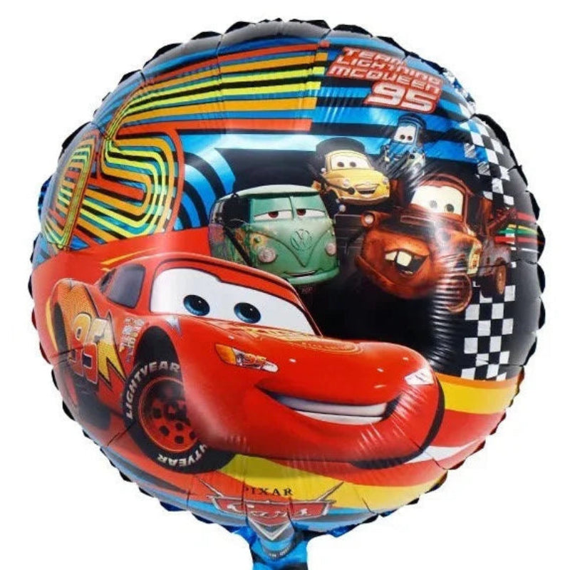 18 INCH ROUND DISNEY CAR MCQUEEN CARTOON