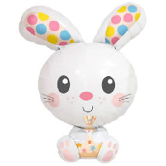 27 INCH SHAPED EASTER BUNNY CHARACTER