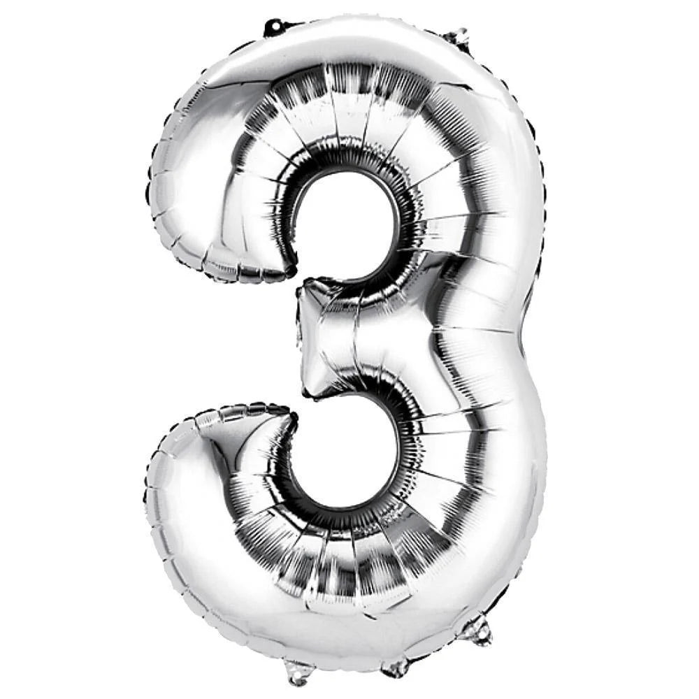 Birthday Letters & Numbers Helium Balloon 40"