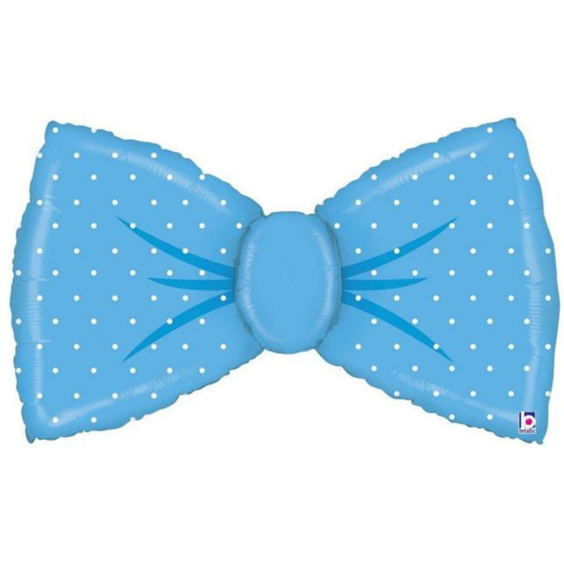 42 INCH BABY BLUE BOW TIE