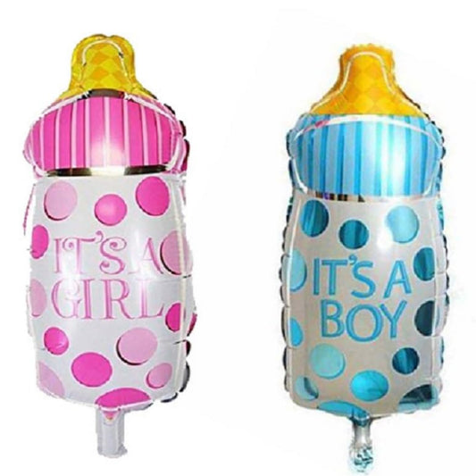 BABY BOY BLUE BABY GIRL PINK BOTTLES