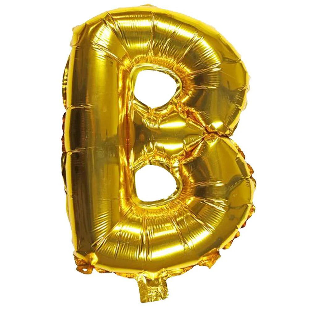 Birthday Letters & Numbers Helium Balloon 40"