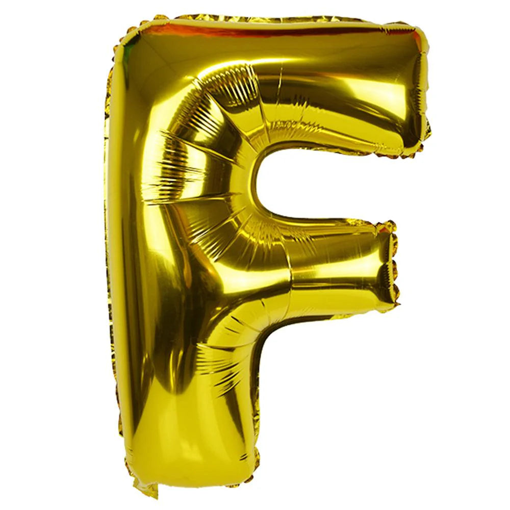 Birthday Letters & Numbers Helium Balloon 40"