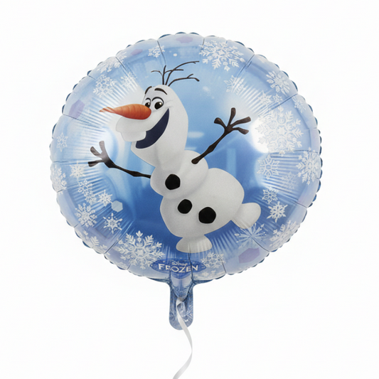 Foil balloon with Olaf from Frozen 