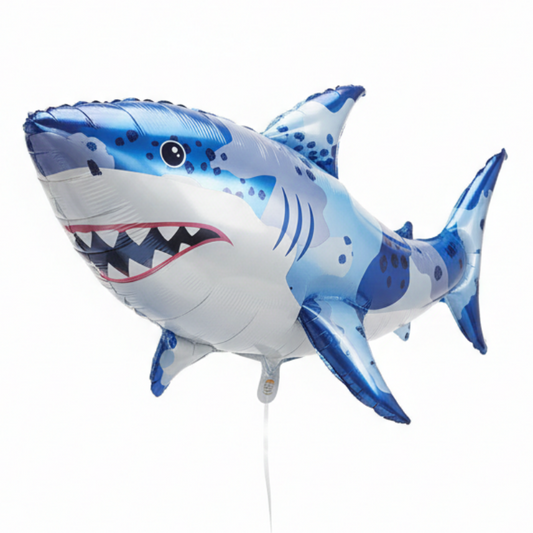 Shark-shaped balloon 