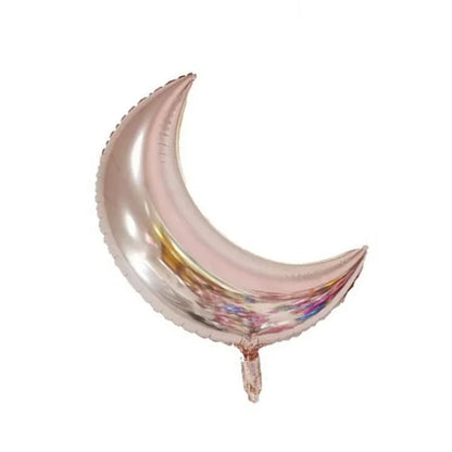 Metallic Moon Foil Balloon