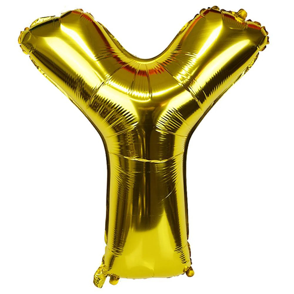 Birthday Letters & Numbers Helium Balloon 40"