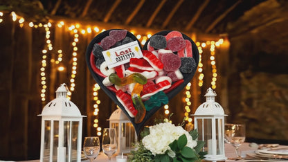 Custom Heart Candy Box – Personalised Sweet Treat Gift